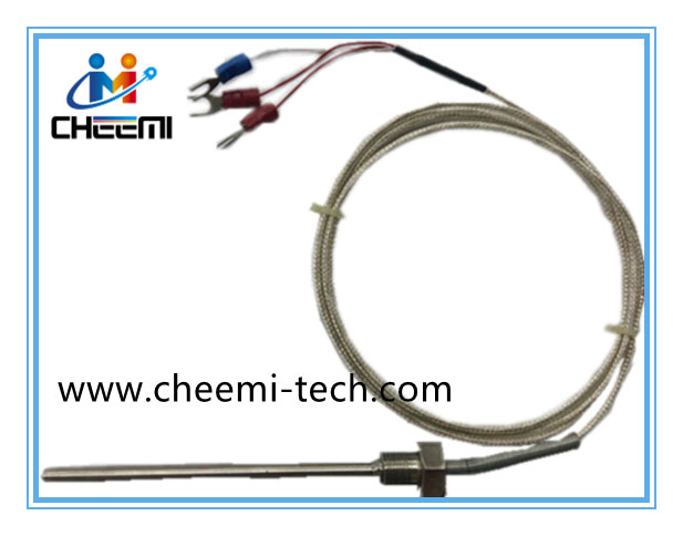 Temperature Sensor PT1000 Rtd Probe with Cable for Solar Thermal Systems