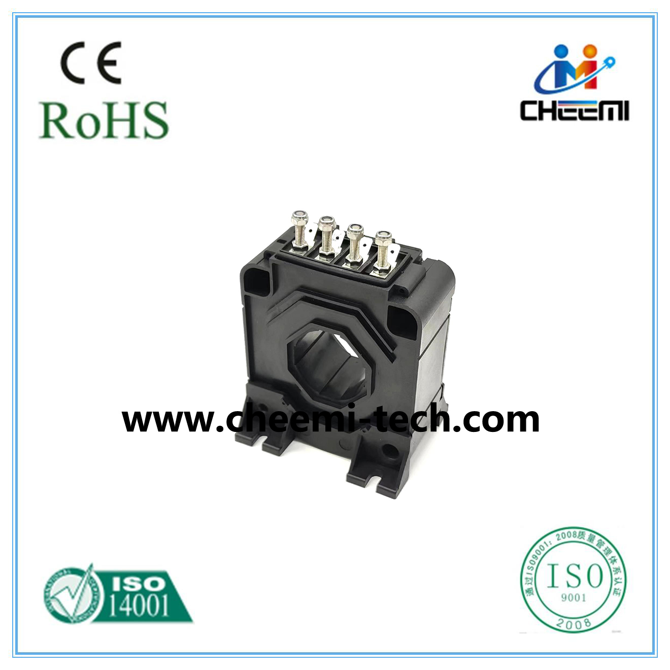 Closed loop compensated current transducer measuring both DC and AC and Pulse Current working temperature can custom-made to -50℃