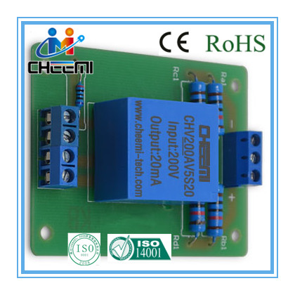 Voltage Transducer Hall Effect Voltage Sensor DC 5V Current Output