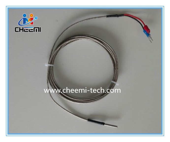 Temperature Sensor PT500 Rtd Probe with Connecting Cable Two-Wire Three-Wire