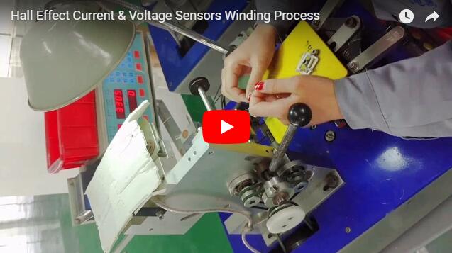 Hall Effect Current & Voltage Sensors Winding Process