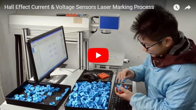 Hall Effect Current & Voltage Sensors Laser Marking Process