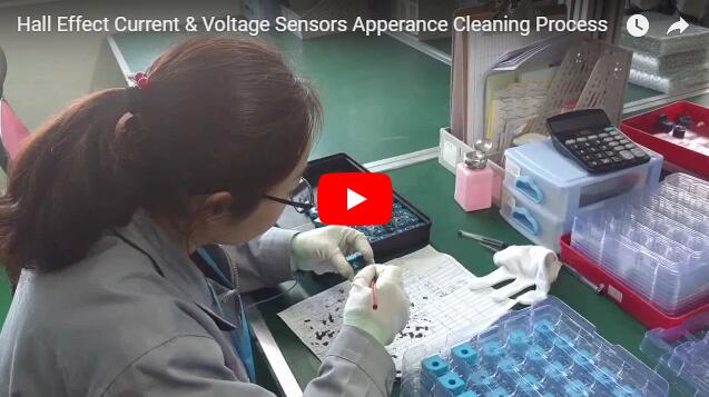 Hall Effect Current & Voltage Sensors Apperance Cleaning Process